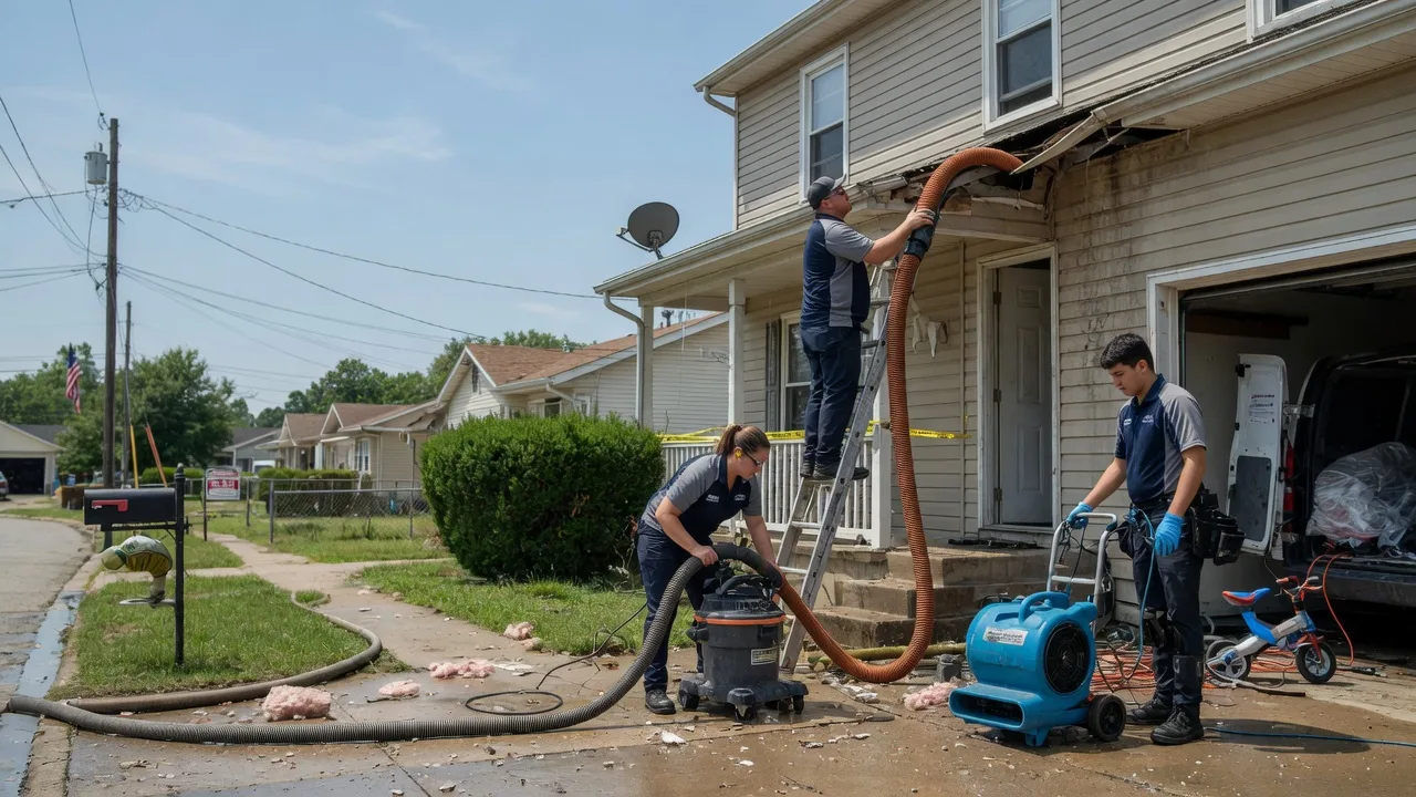 Water Damage Restoration in Scammon, KS near me